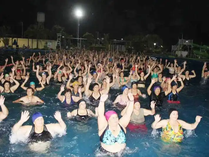 Récord de asistentes en
las clases de aquagym