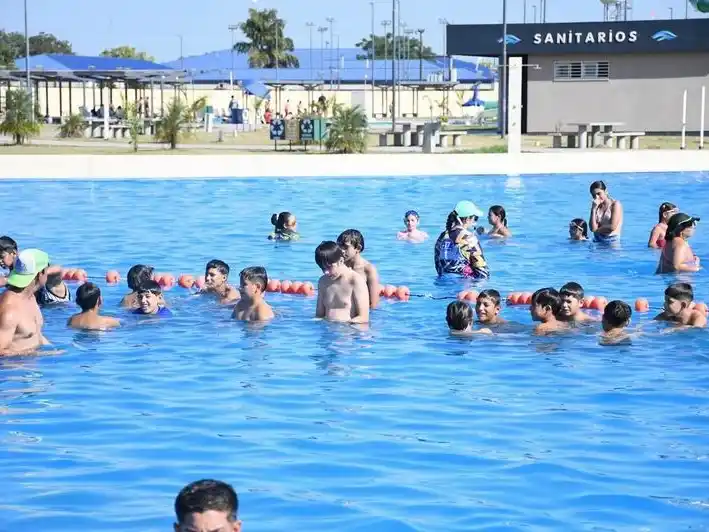 Con visitas de Villa Dos Trece, comenzó
el 5.o módulo de la colonia de vacaciones