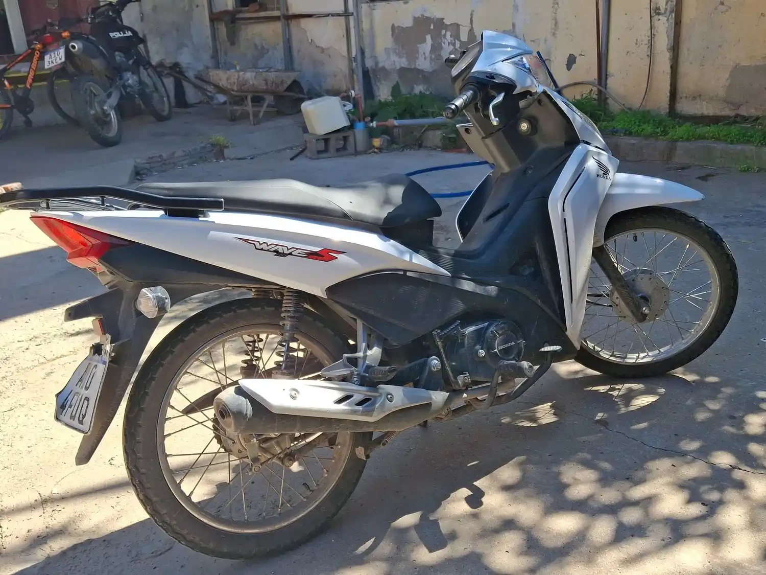 La moto fue recuperada tras dos meses.