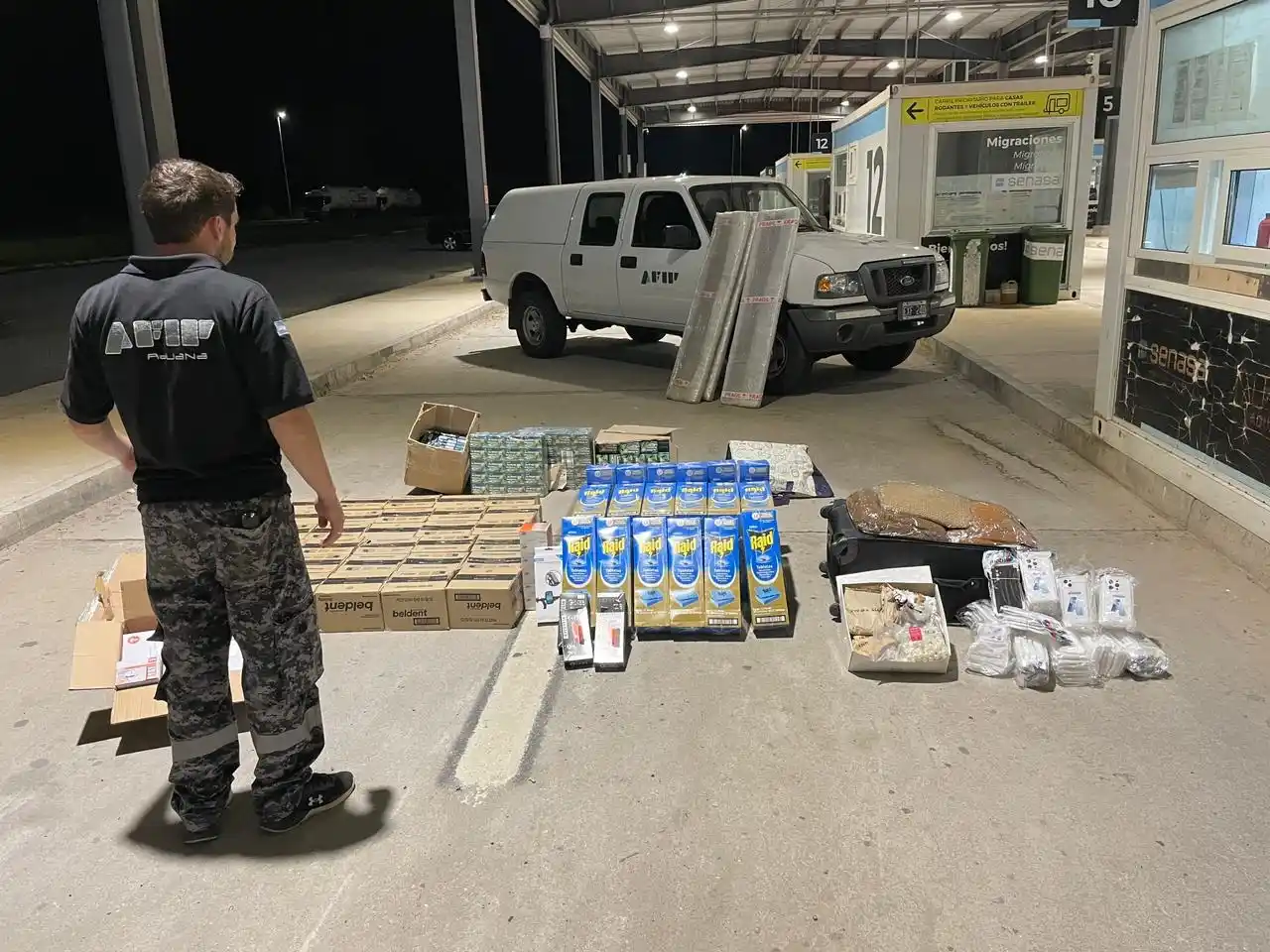 En el último año, la Aduana de Gualeguaychú incautó mercaderías valuadas en casi mil millones de pesos