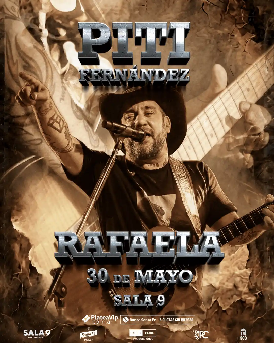 flyer piti fernandez rafaela