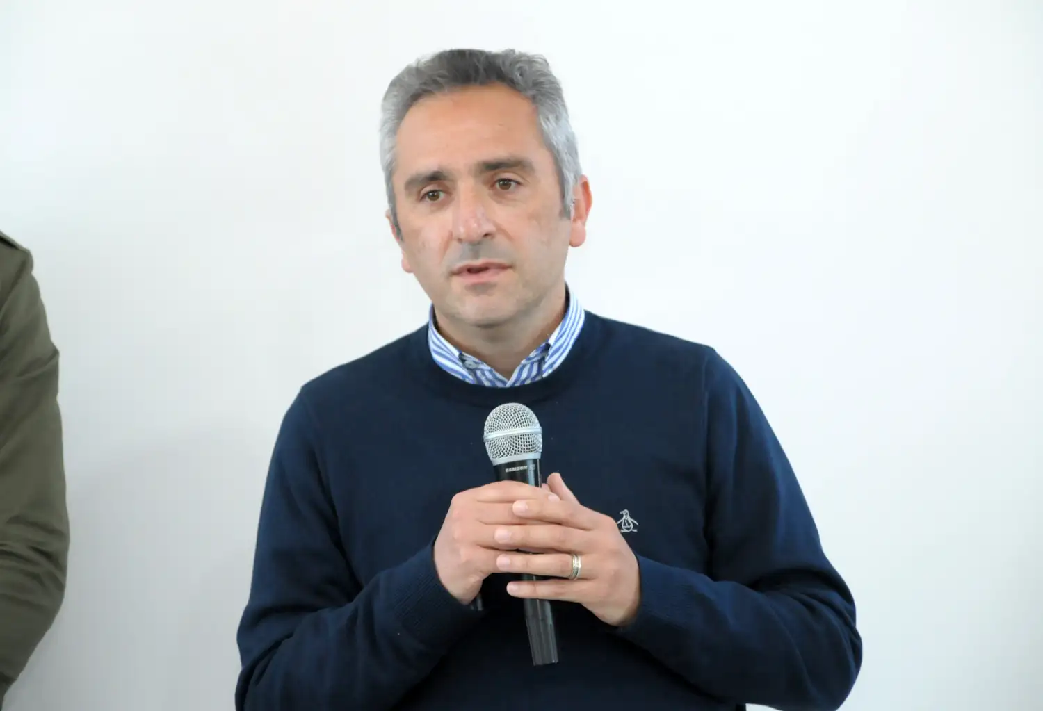 El ministro de Desarrollo de la Comunidad, Andrés Larroque.