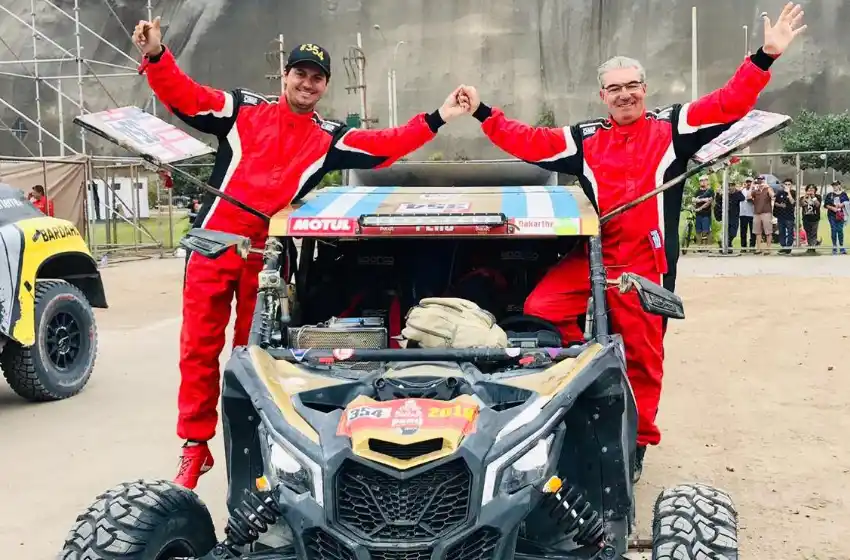 Gándara: "El Dákar es una carrera en la que te pasa de todo"