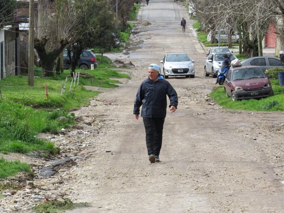 Marcelo González llegará hoy a los 250 kilómetros en su sexta jornada de caminata por Mar del Plata