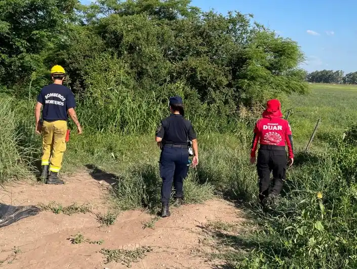 El hombre es buscado en jurisdicción de Morteros (Gentileza: Radio Belgrano)