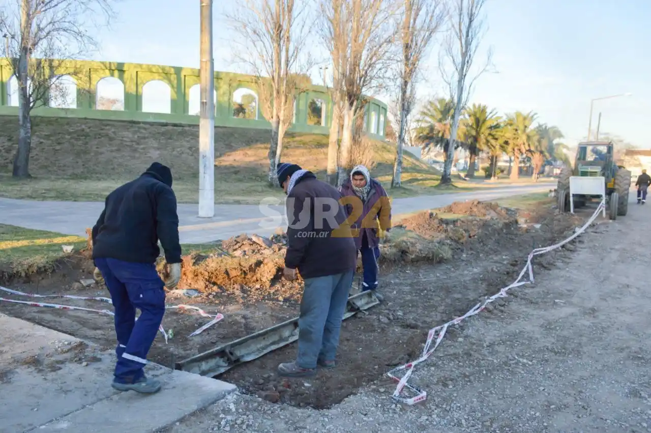 La Municipalidad de Venado Tuerto prepara la pavimentación de una nueva cuadra en barrio Norte