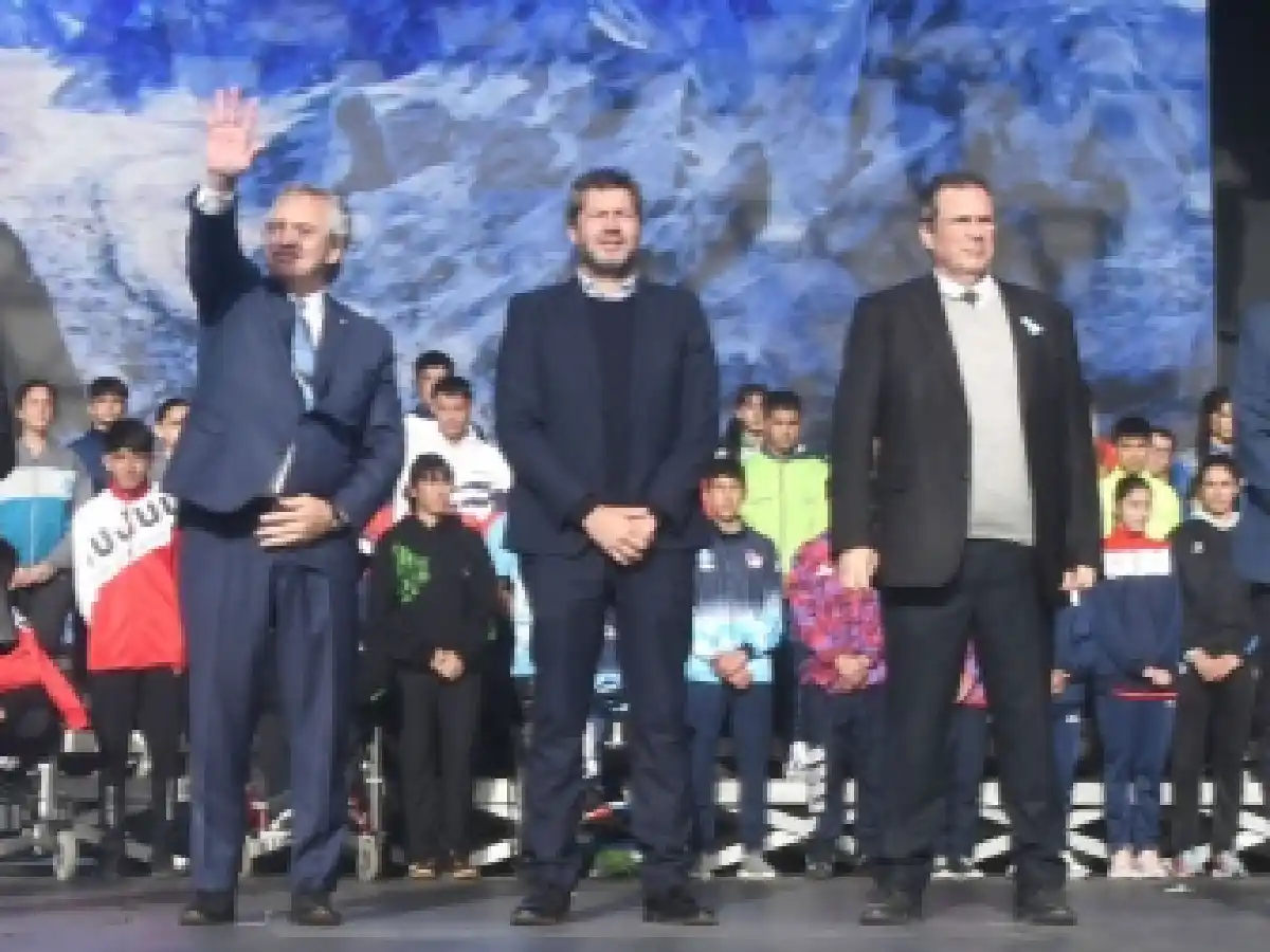 El Presidente en las finales de los Juegos Evita: "El deporte es una maravillosa escuela"