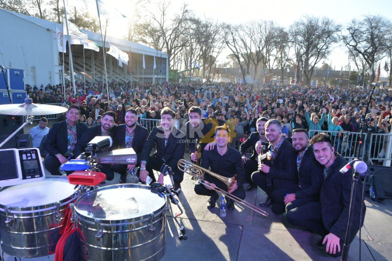 Cumbia en ExpoVenado: Los Palmae hicieron bailar a la multitud