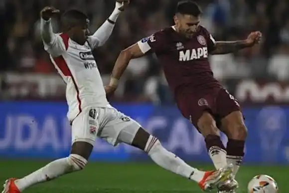 La bronca de Lanús por el empate ante Independiente Medellín