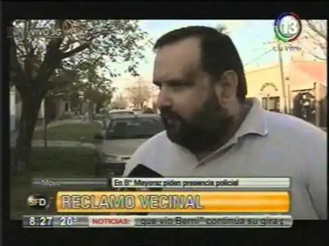 Vecinos de barrio Mayoraz solicitan cámaras de seguridad