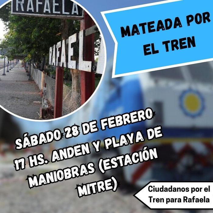 MATEADA EN DEFENSA DEL TREN