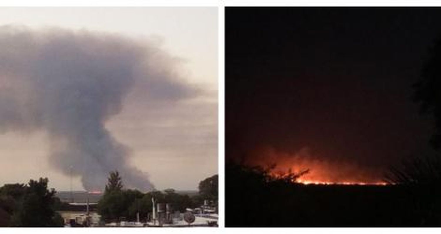 Otra vez, incendio en la zona de islas