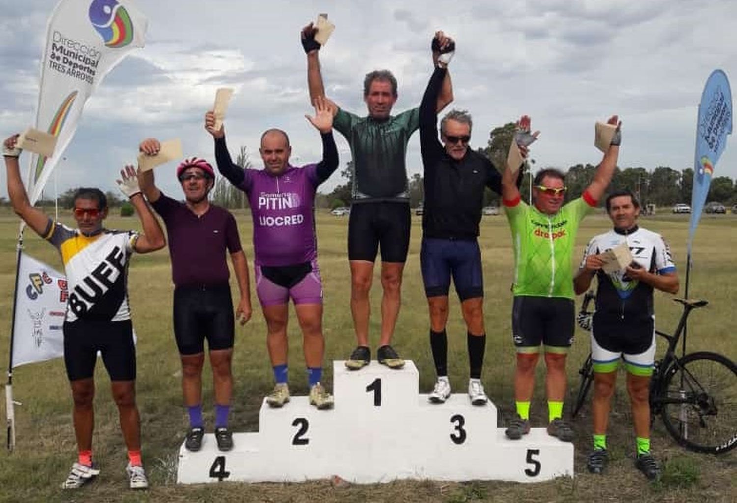 Roberto Bozzolo y su primer puesto durante una de las fechas