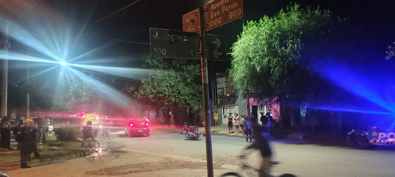 Accidente moto