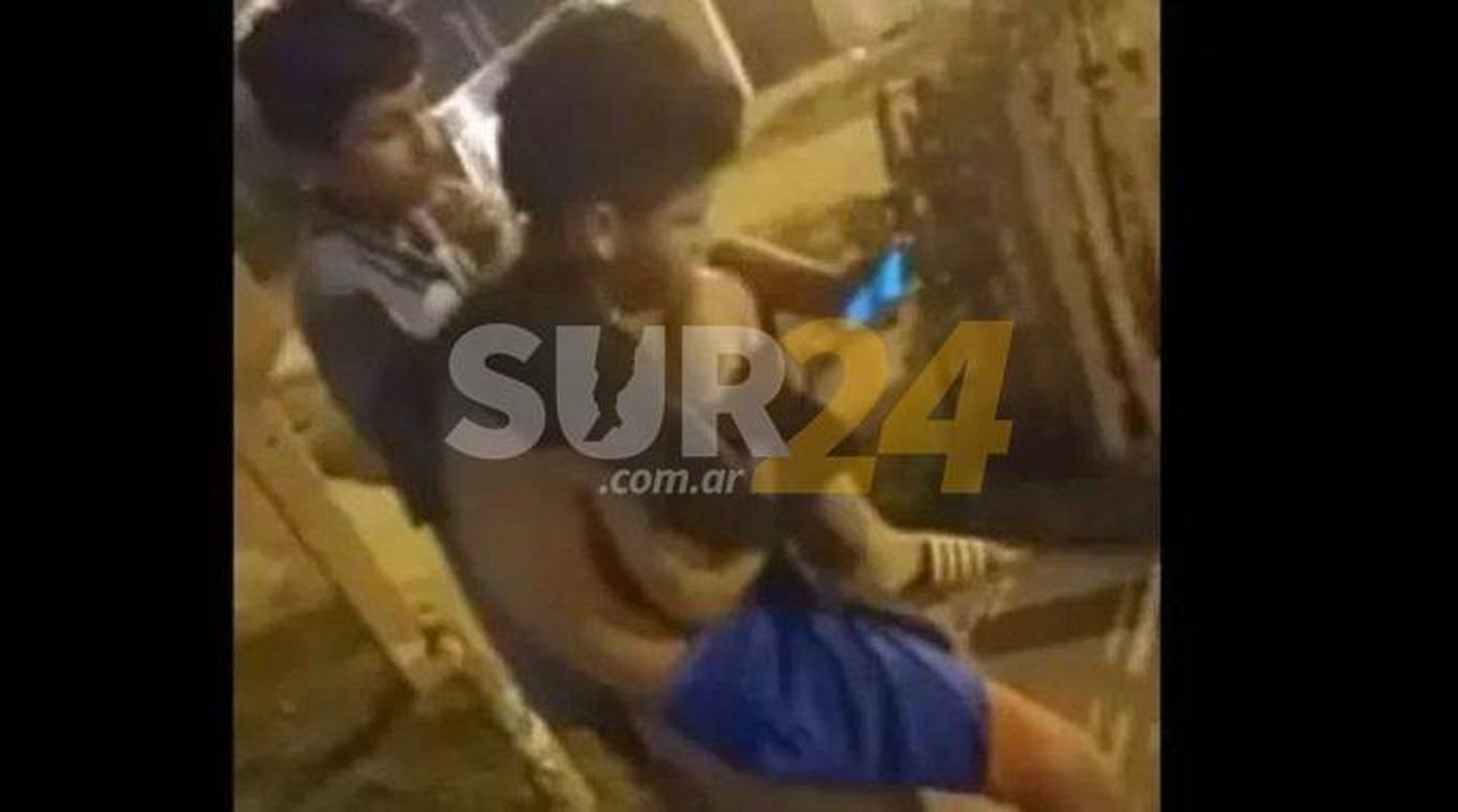 Video: jugaban en la vereda y se les apareció un duende