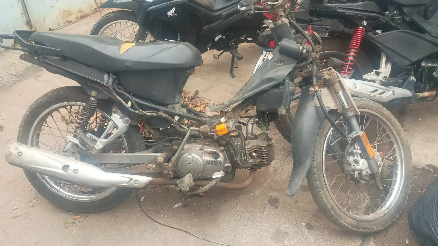 moto secuestrada