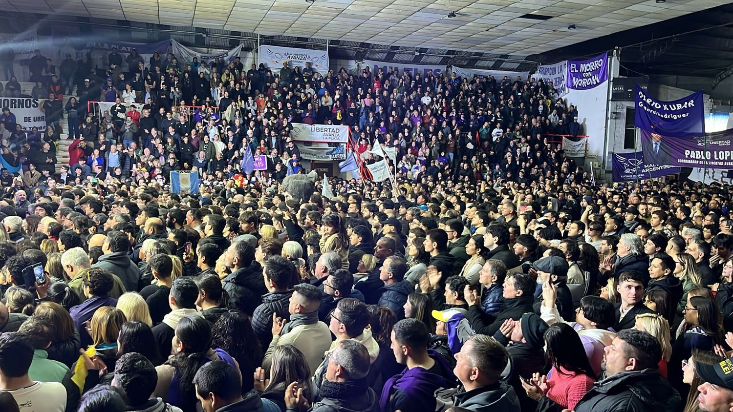 Elecciones bonaerenses: Milei lanzó de forma oficial la campaña de La Libertad Avanza desde La Plata