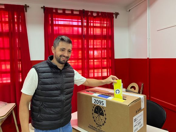 Votó Juan Senn: “Es un día muy importante para la ciudad y la provincia”