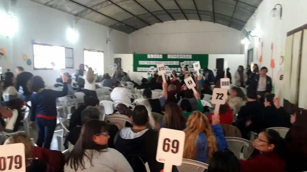 El Congreso de Agmer aprobó realizar 48 horas de paro 
