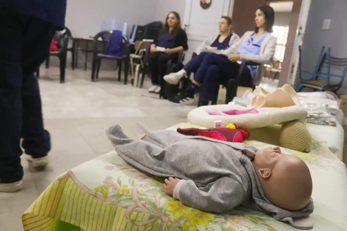 Brindaron un taller de acompañamiento para embarazadas con el foco en los primeros mil días de vida de los bebés