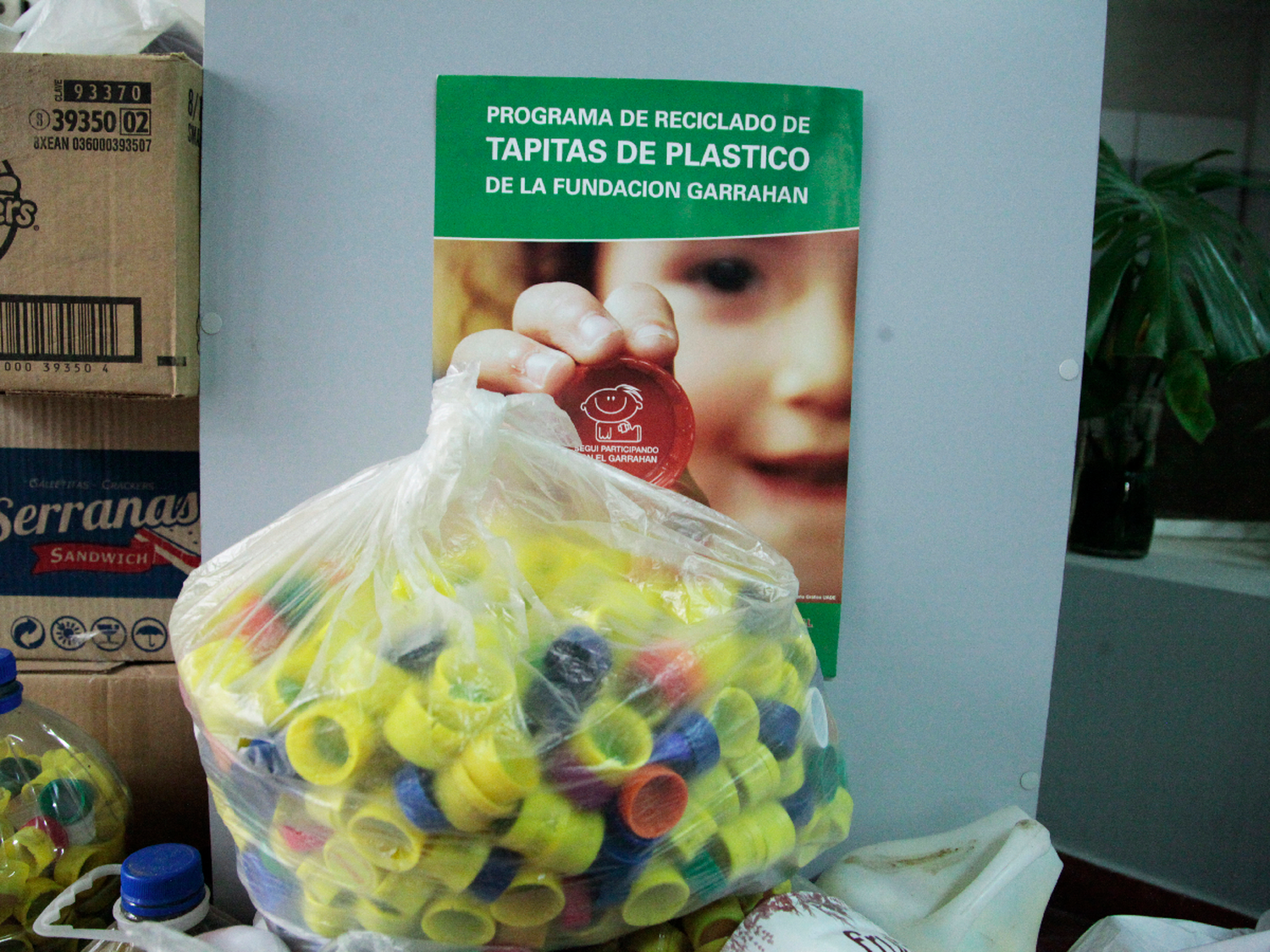 Campaña de tapitas solidarias