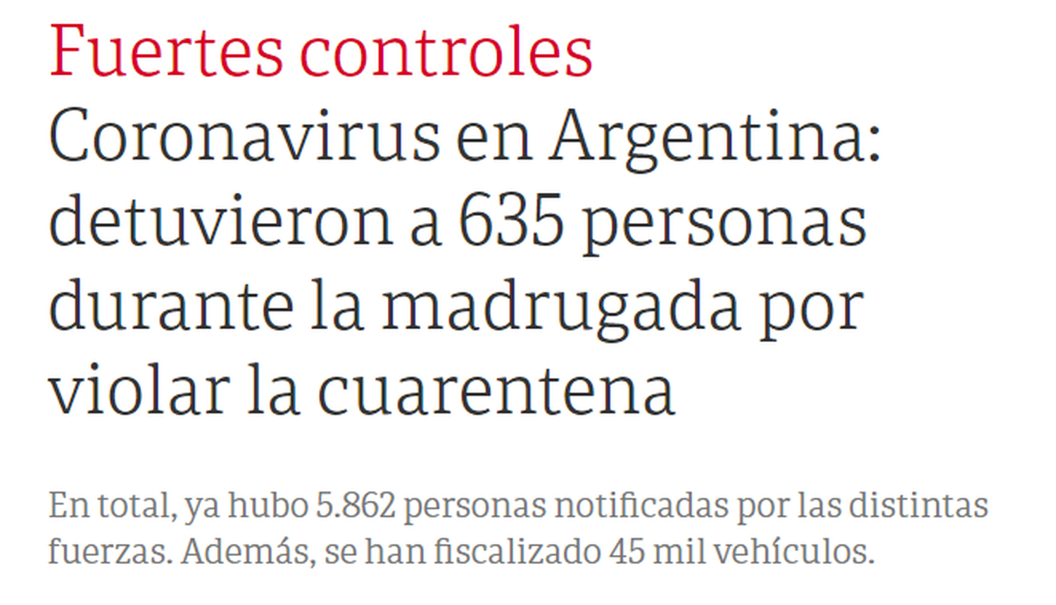 Opinión: Cuarentena de Argentinidad