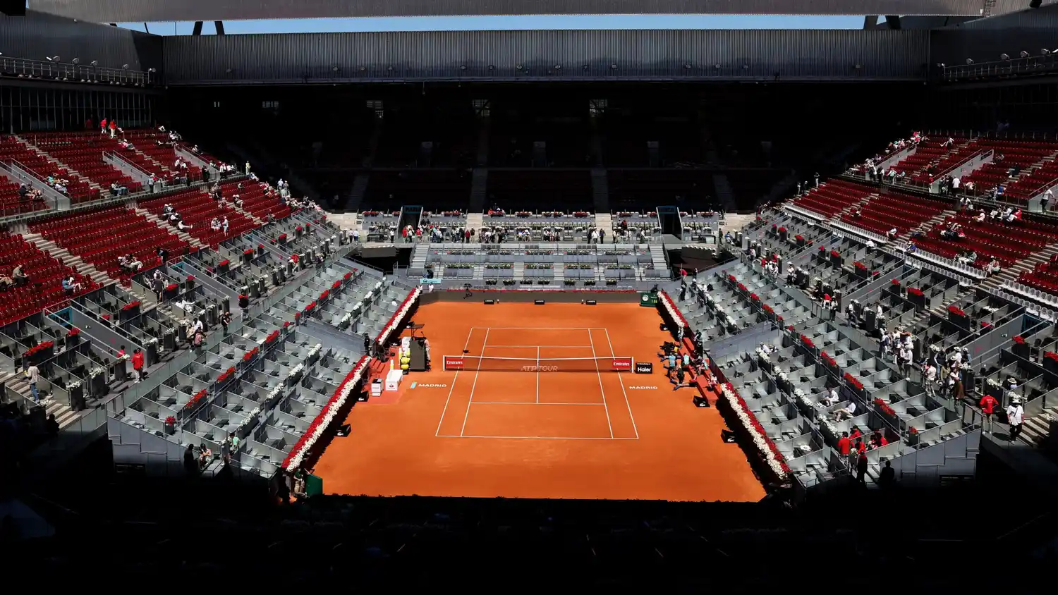 El Madrid Open suspendió su acción por el apagón masivo