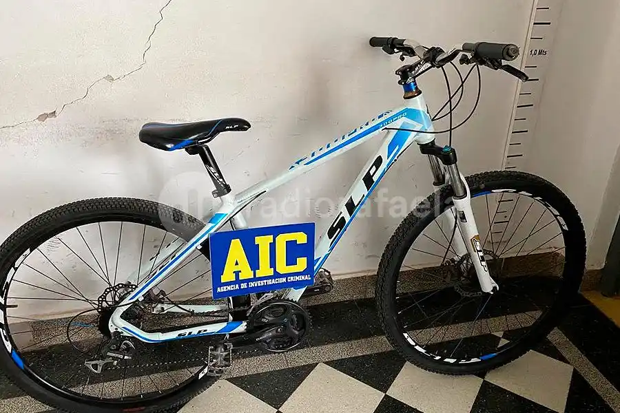 Tras investigaciones, encontraron una bicicleta denunciada como robada hace una semana