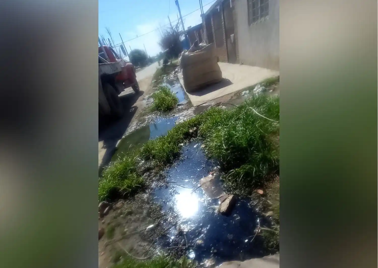 Barrio 291: hace más de un mes que estamos con las cloacas tapadas