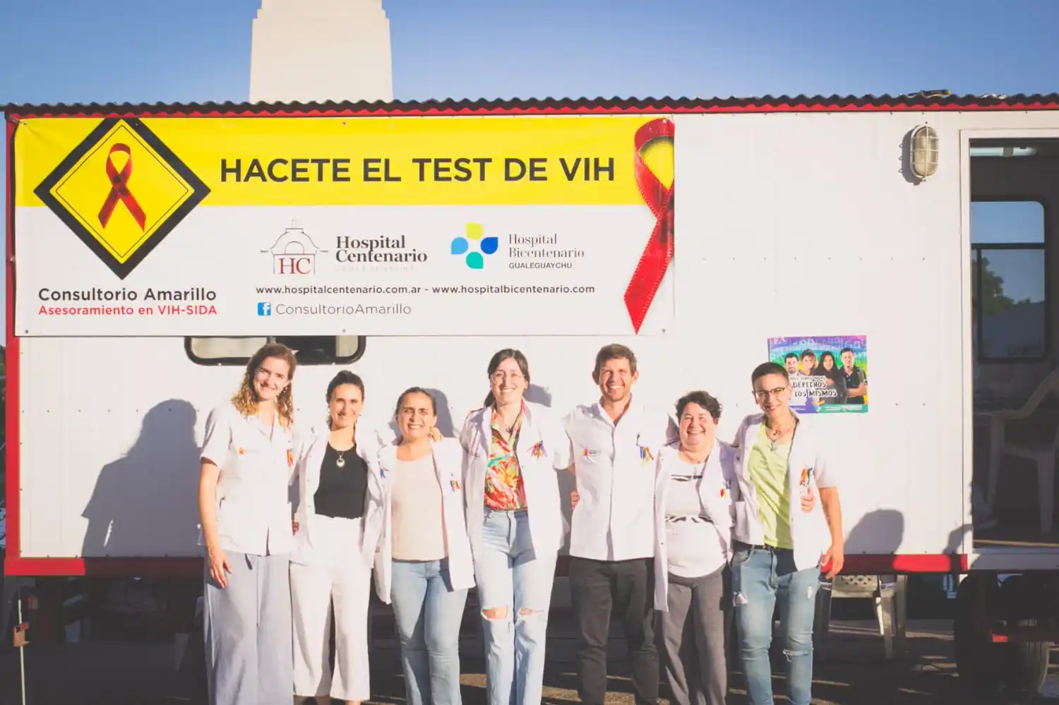 Equipo de Infectología del Hospital Centenario.
