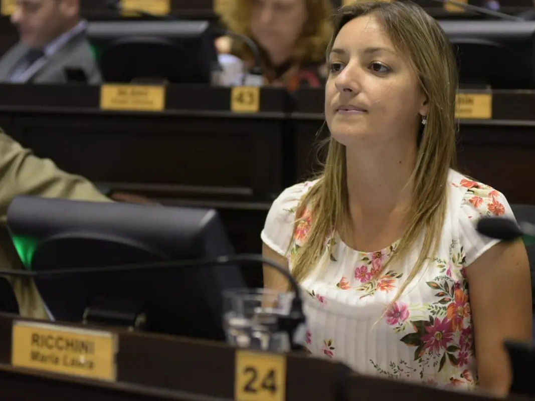 Laura Ricchini, diputada provincial por la Cuarta.