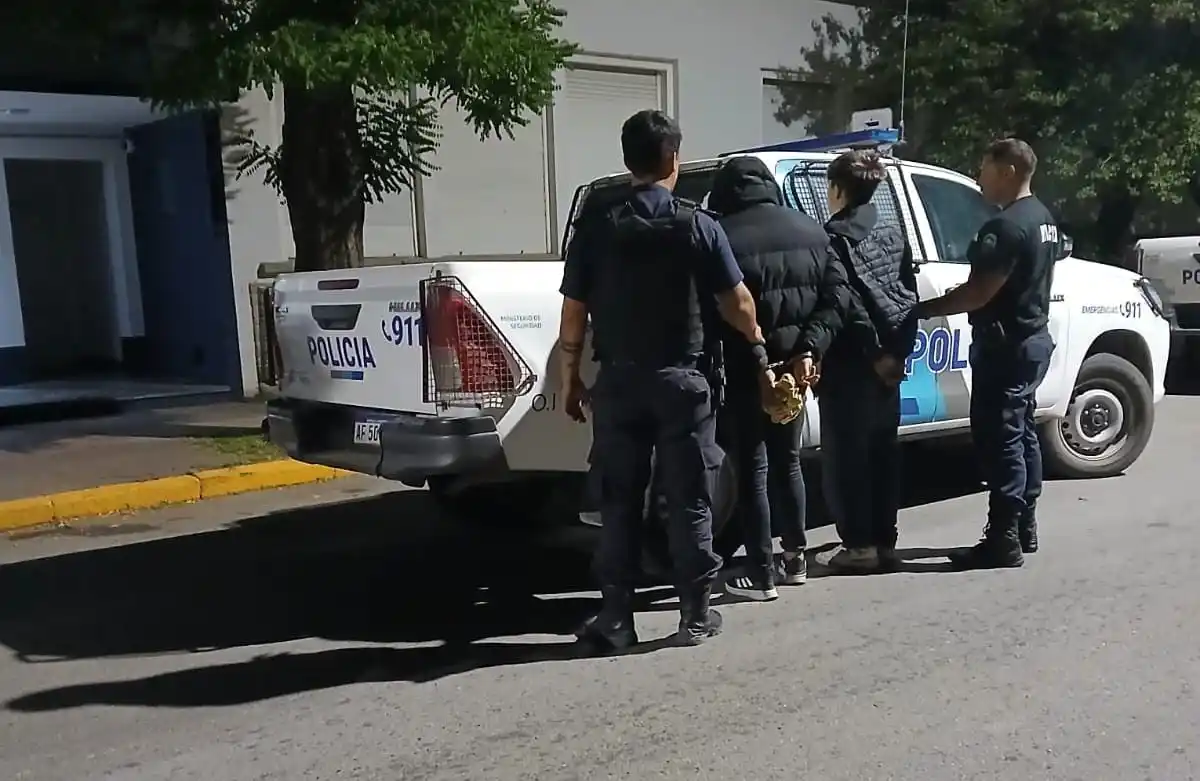 Uno de los sujetos que fue aprehendido