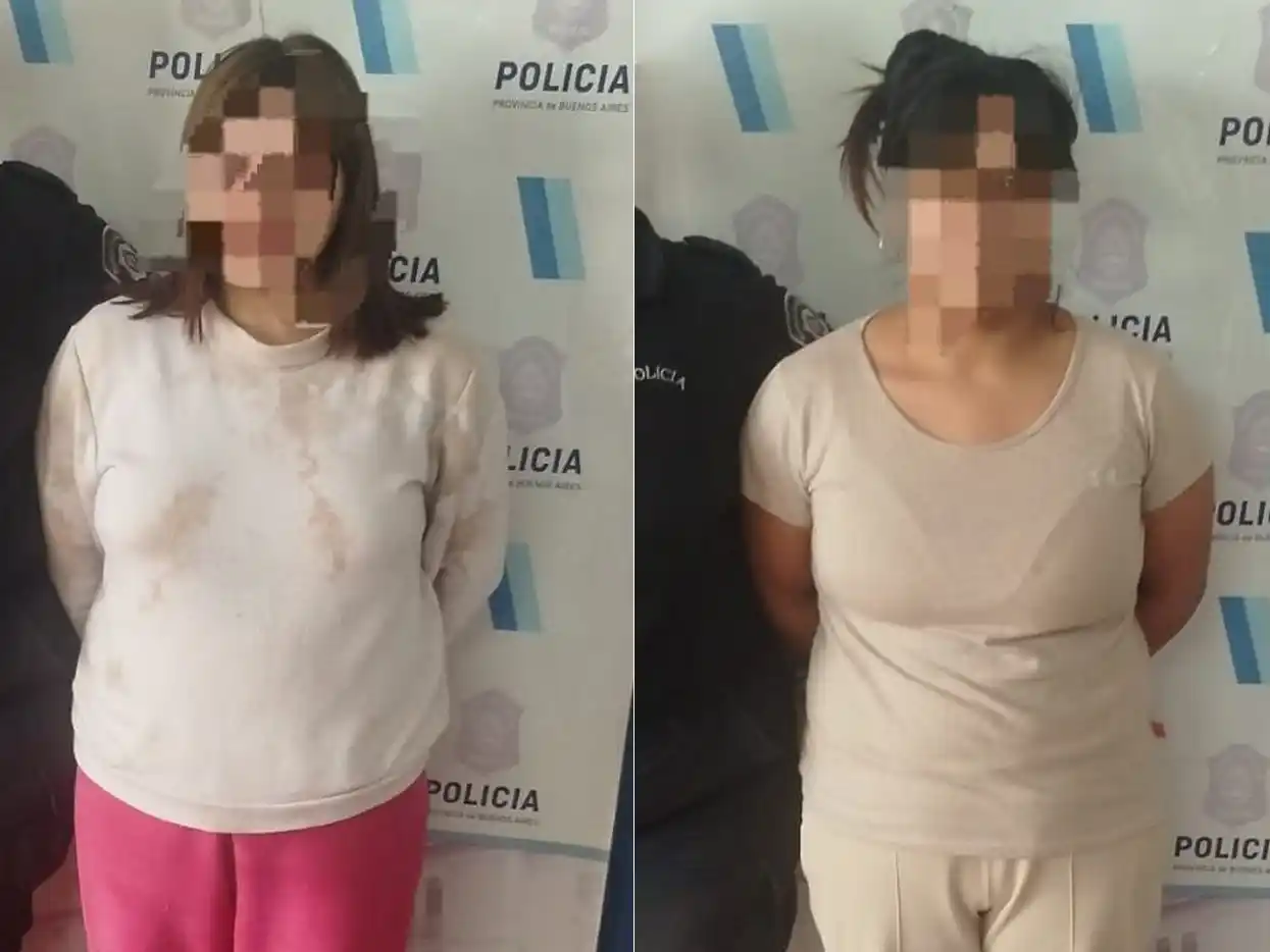 Las mujeres intentaban ingresar envoltorios con marihuana en al cárcel.
