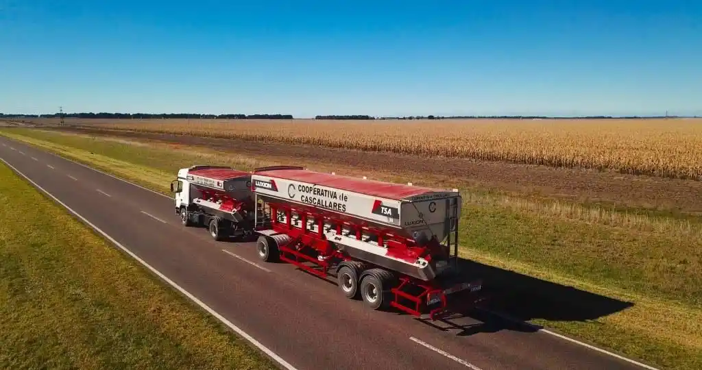 camion ruta casca