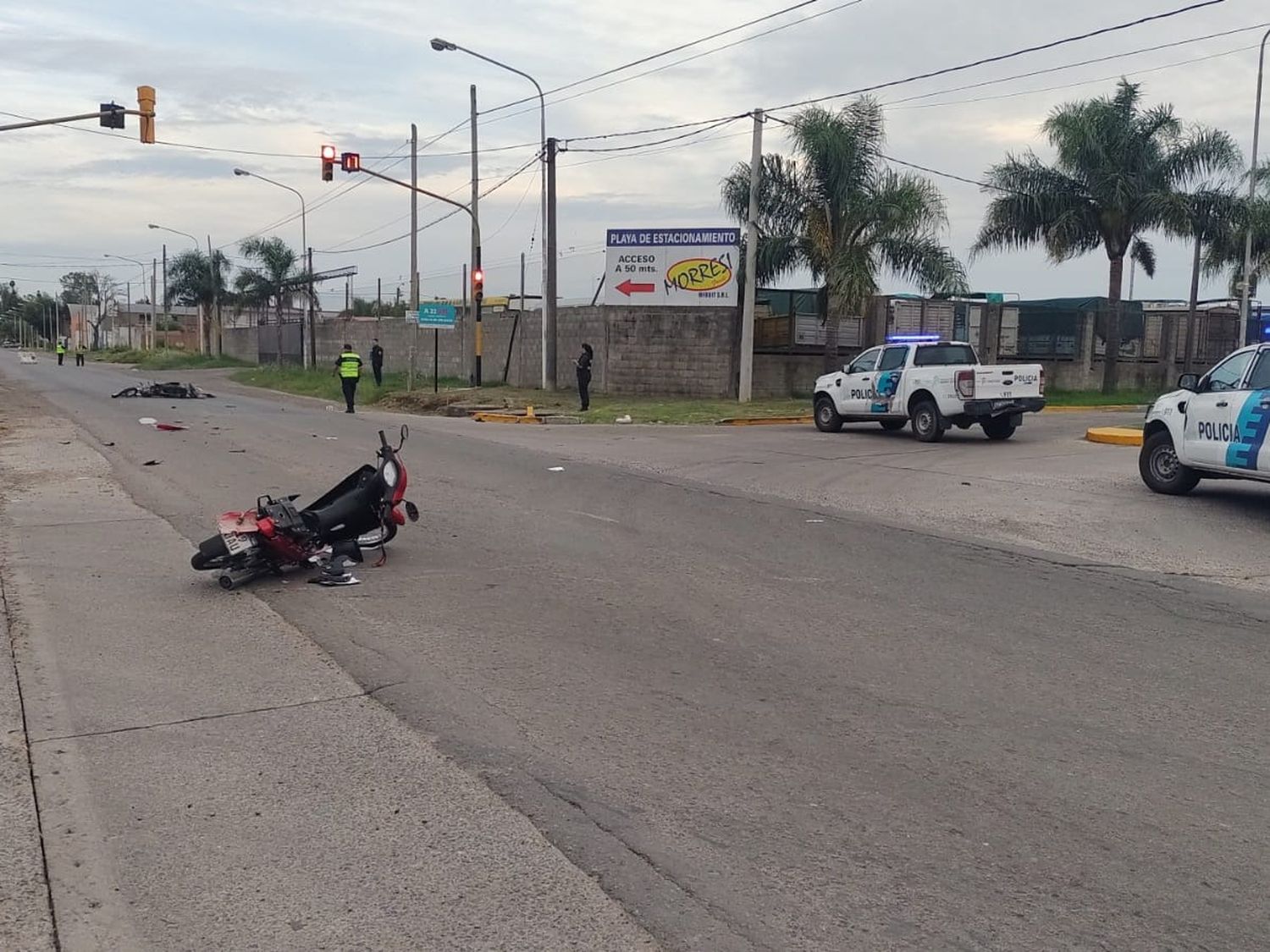 Accidente Fatal 2 motos