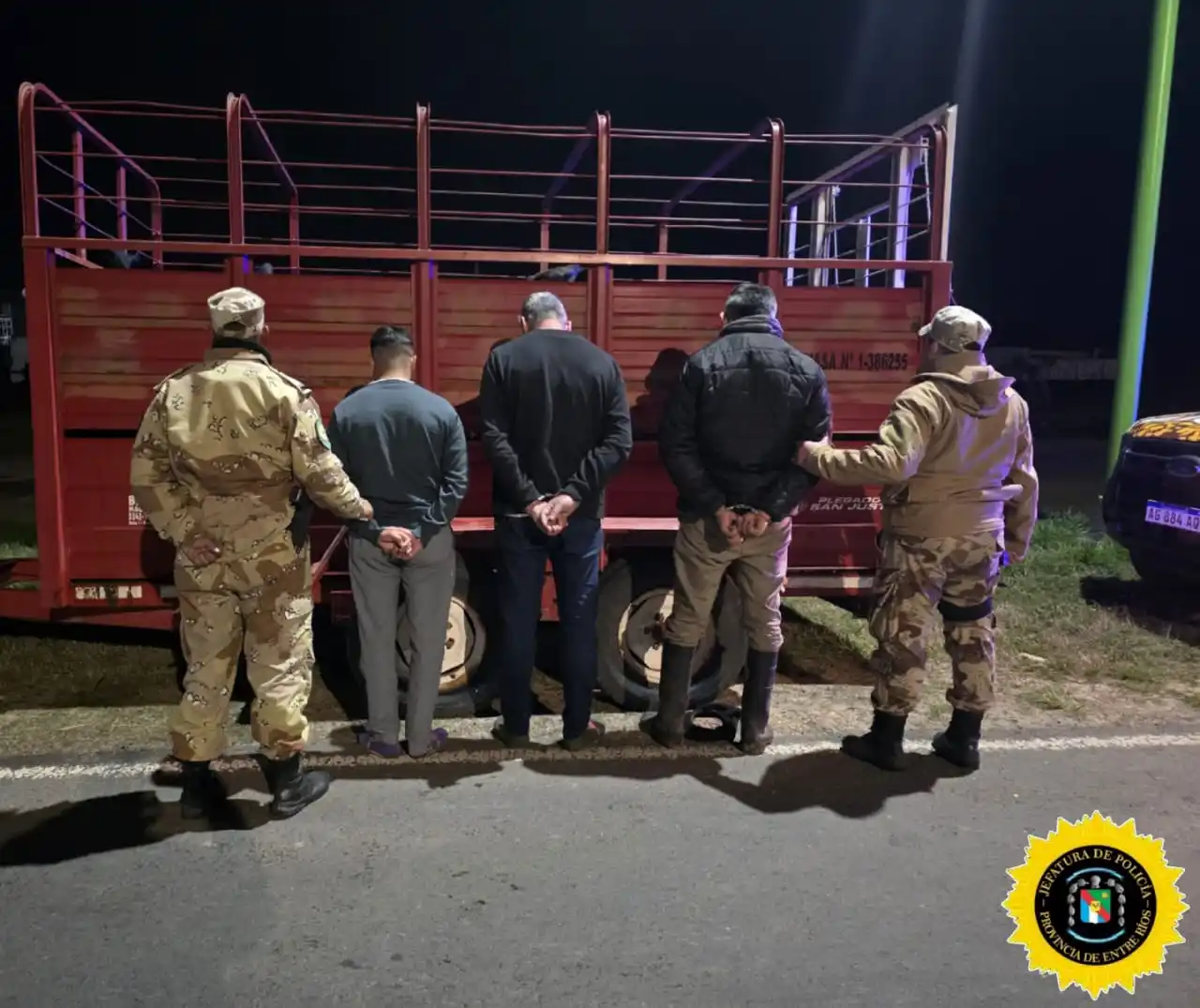 Brigada Abigeato de Gualeguaychú desbarató una banda de cuatreros