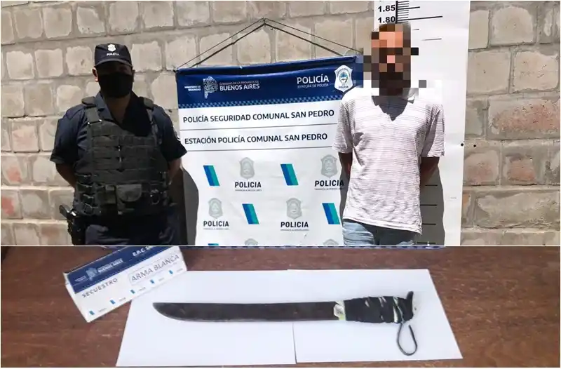 Hermano Indio: Arrojó un piedrazo a la Policía y terminó preso