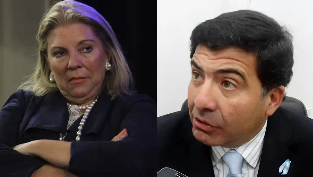 Carrió: "Viva la Patria, nos llevamos puesto a Echegaray"