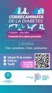 Convocan a una correcaminata para la promoción de la salud