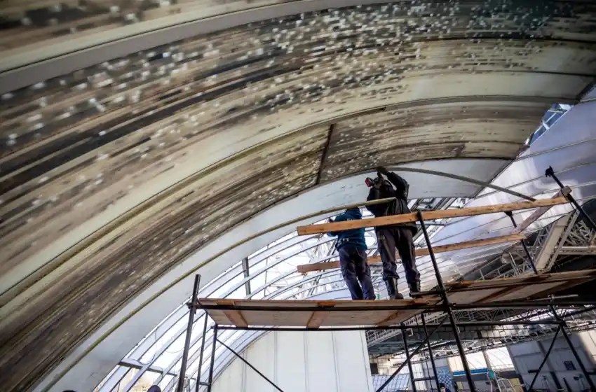 Avanzan las obras en el Natatorio municipal