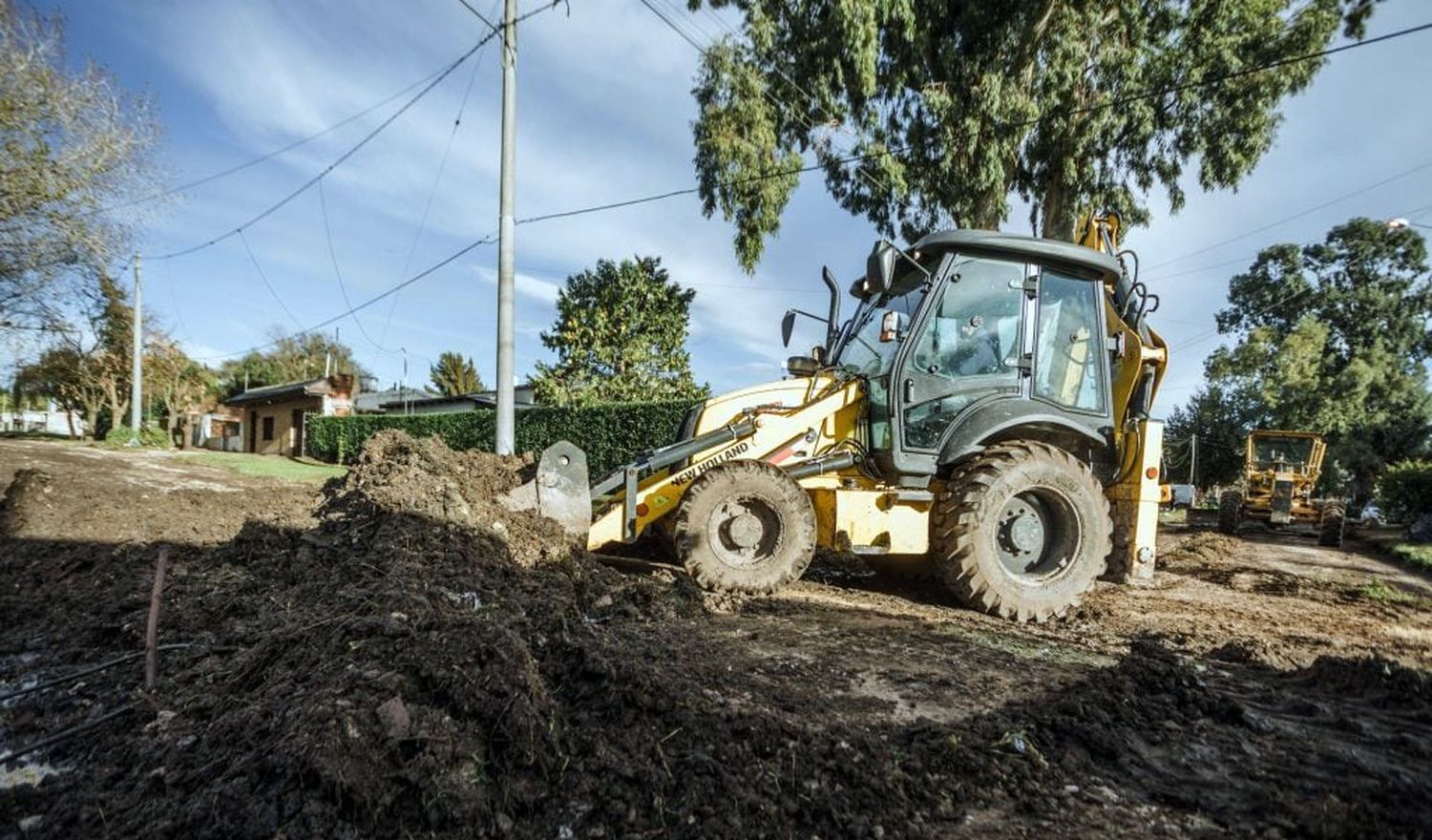 Labores. De mantenimiento y mejoras en la vecina ciudad