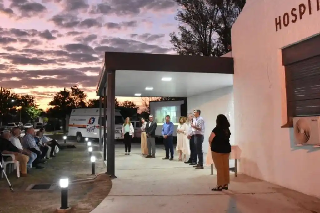 Inauguraron las obra de refuncionalización del Samco en Sarmiento