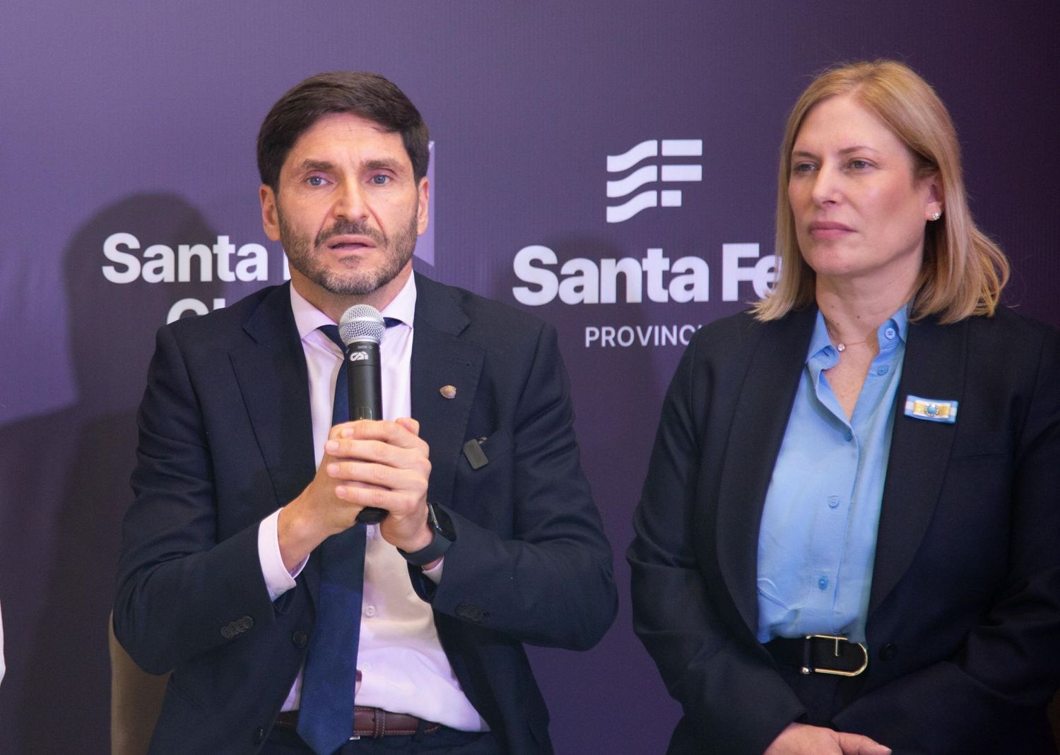 Pullaro y Scaglia tras la reunión del Comité Operativo Provincial