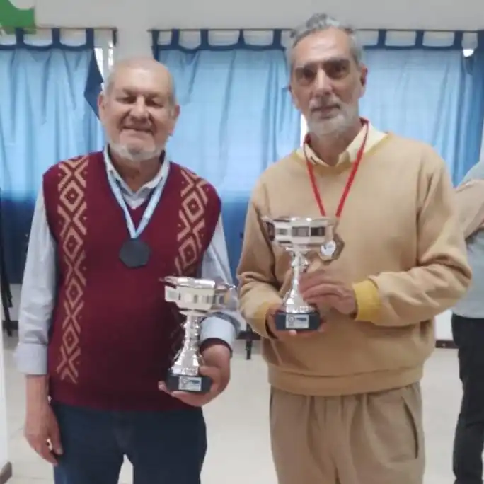 Daniel Mallarino, campeón entrerriano de ajedrez en la categoría +50