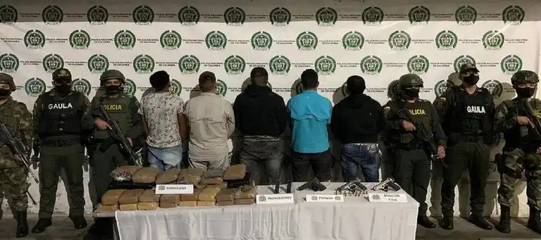 Colombia: destruyeron un laboratorio de cocaína