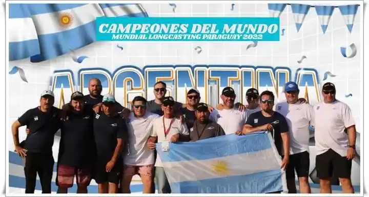 Argentina hizo podio en el mundial de longcasting con presencia dorreguense