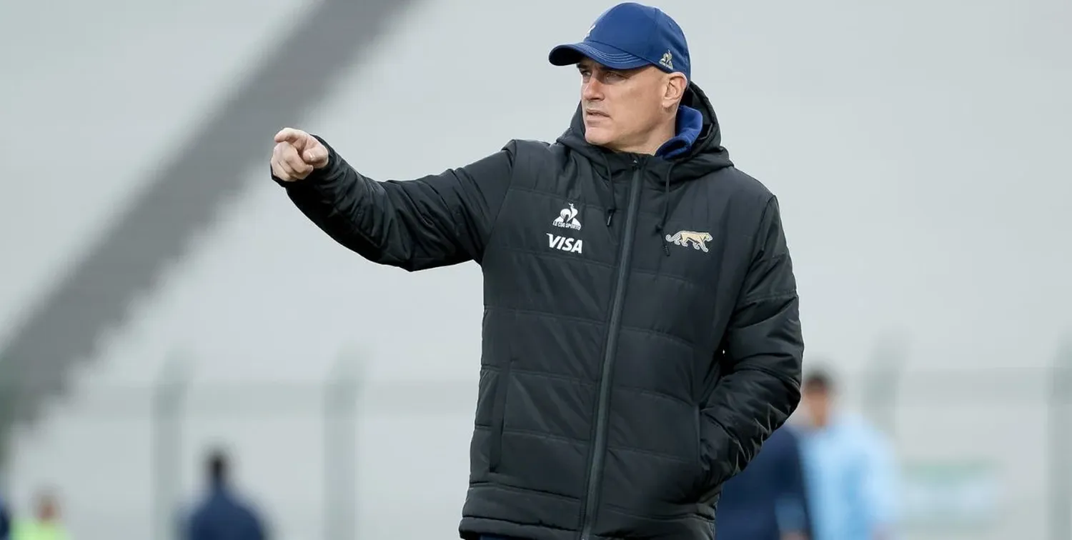 Felipe Contepomi, Head Coach de Los Pumas. Créditos: Prensa UAR - Gaspafotos (Enzo Santos)