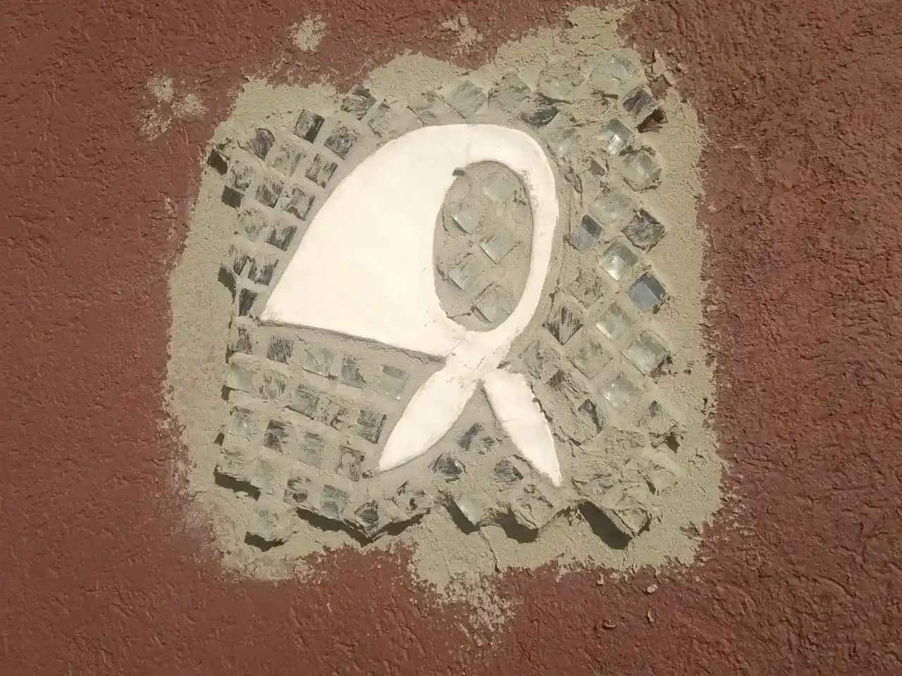 La construcción del Mural por la Memoria está en una etapa inicial.