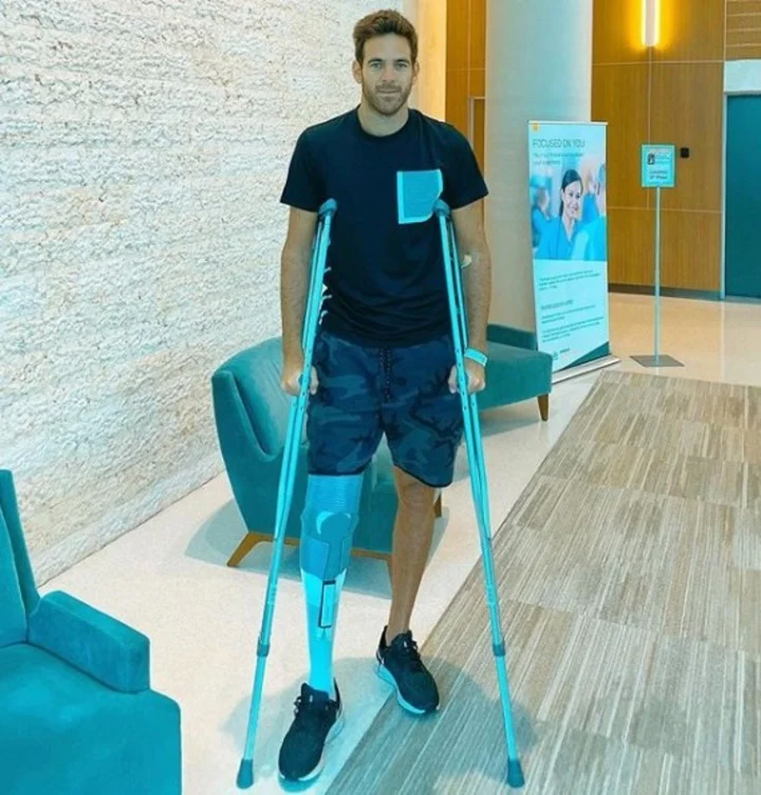 Del Potro y el martirio de las lesiones