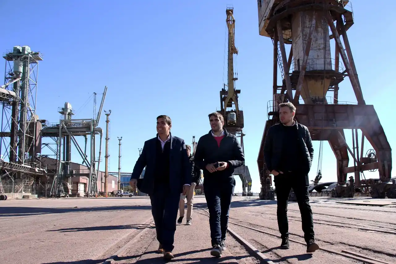 Oficializan la creación del consorcio de gestión del puerto de San Nicolás